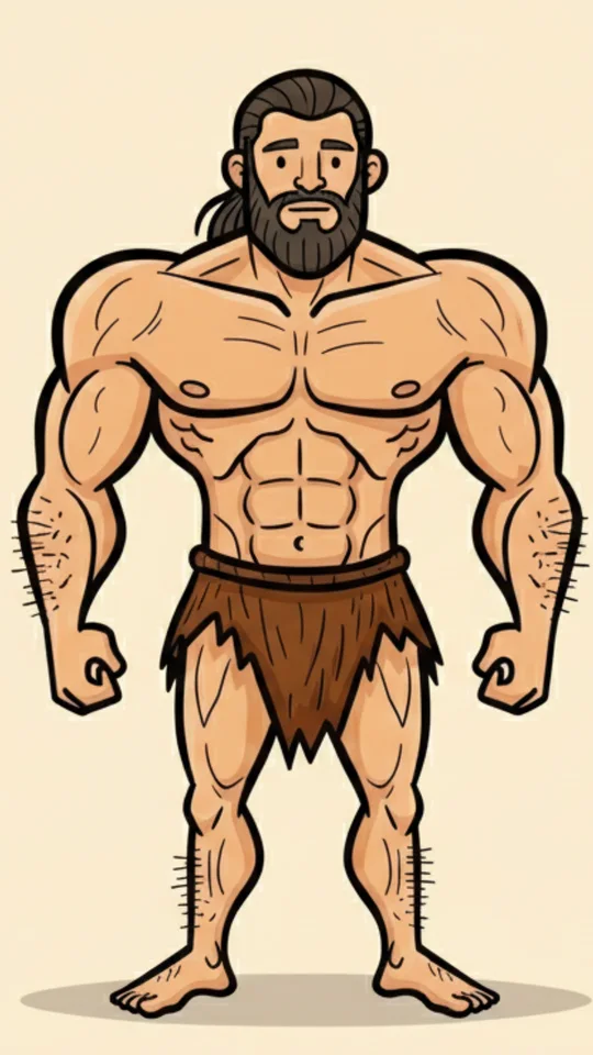 Coach Erectus, el personaje original de Hombre Despierta